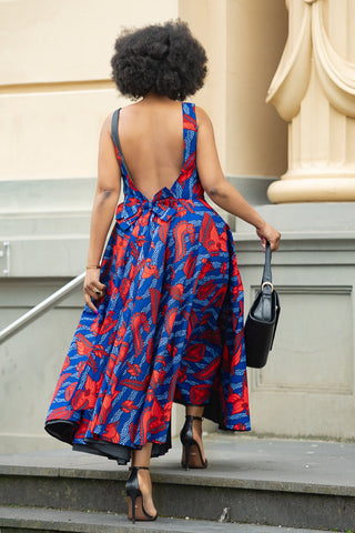 LANIRA BACKLESS DRESS