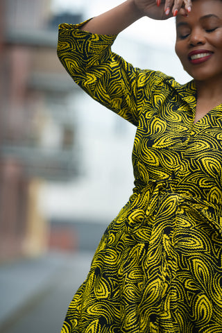 AMAHLE YELLOW DRESS