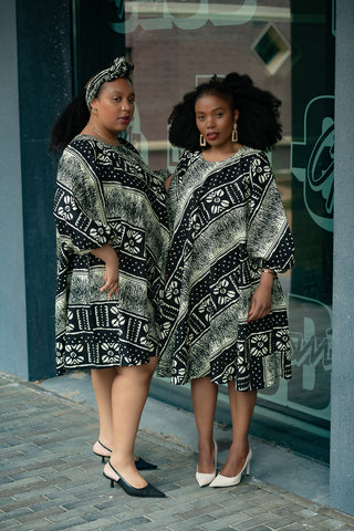 OSEYE TRIBAL PRINT DRESS