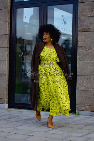 Adesua Yellow Dress