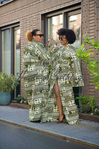 Althea Tribal Print Kimono Coats & Jackets