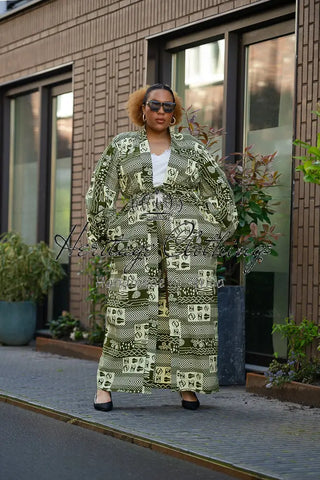 Althea Tribal Print Kimono Coats & Jackets