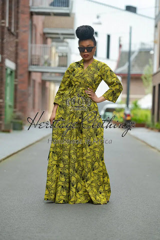 Amahle Yellow Dress Dresses