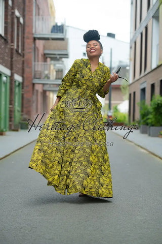 Amahle Yellow Dress Dresses