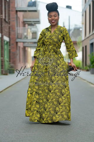 Amahle Yellow Dress Dresses