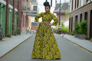 Amahle Yellow Dress Dresses