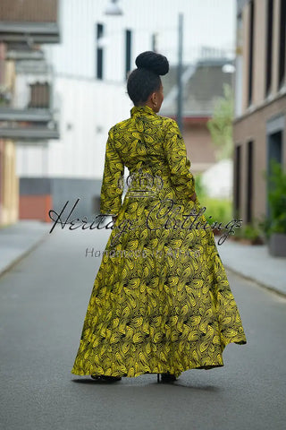 Amahle Yellow Dress Dresses