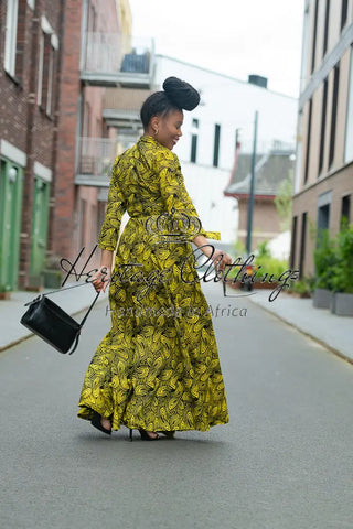 Amahle Yellow Dress Dresses