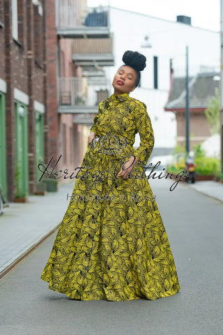 Amahle Yellow Dress Dresses