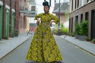 Amahle Yellow Dress Dresses