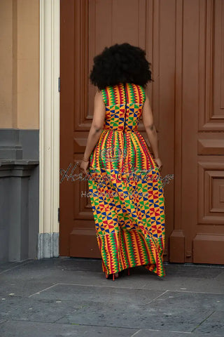 Asana Kente Maxi Dress Dresses