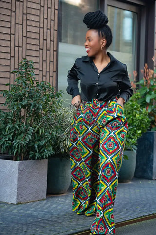 Eshe Multicolour Palazzo Trouser