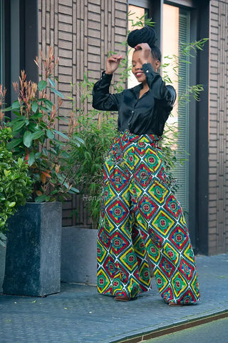 Eshe Multicolour Palazzo Trouser