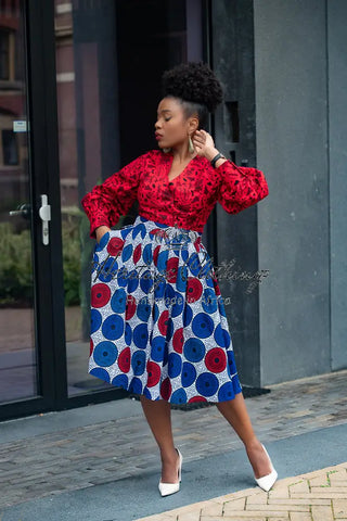 Imani Pleated Skirt