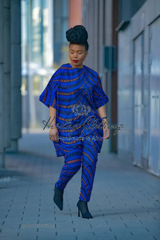 Kemi Two Piece Blue Set