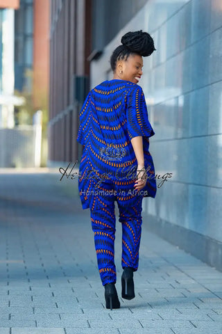 Kemi Two Piece Blue Set