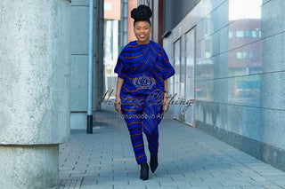 Kemi Two Piece Blue Set