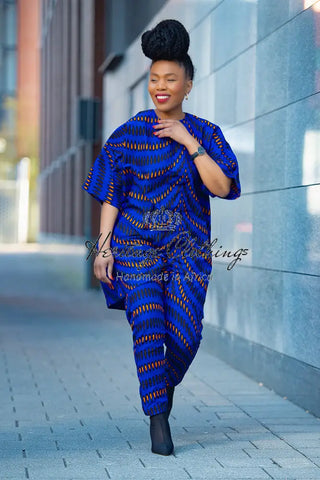 Kemi Two Piece Blue Set