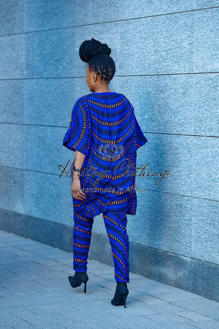 Kemi Two Piece Blue Set