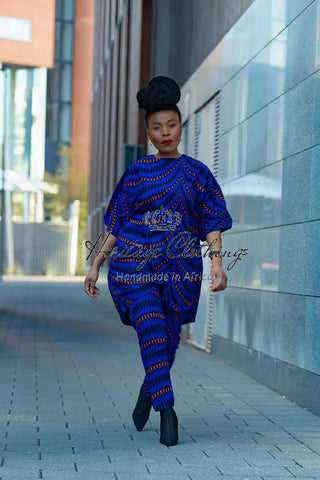 Kemi Two Piece Blue Set