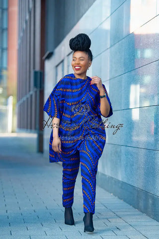 Kemi Two Piece Blue Set