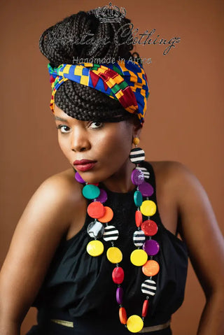 Kente Wired Headwrap Headwraps