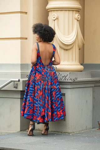 Lanira Backless Dress Apparel & Accessories