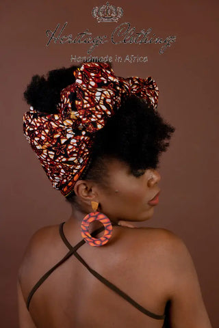 Lanre Brown Headwrap