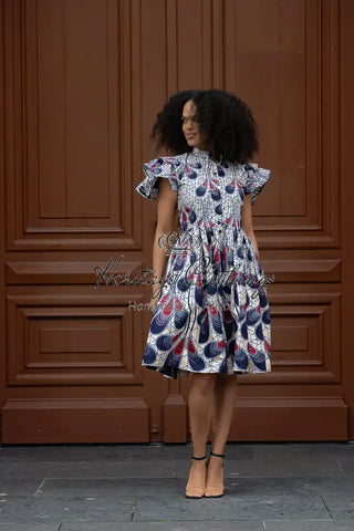 Lanre Gold Dress Dresses