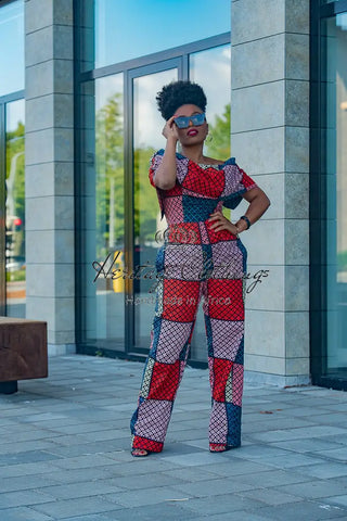 Makeda Multicoloured Jumpsuit