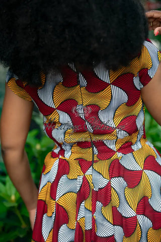 Marigold Flare Dress