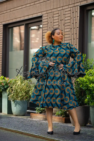 Mkali Long Sleeve Dress Dresses