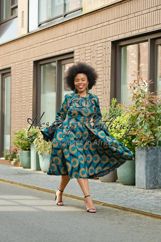 Mkali Long Sleeve Dress Dresses