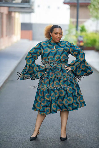 Mkali Long Sleeve Dress Dresses