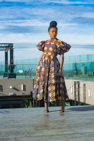 Ankara Dress African assured Print Dress