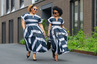 Peju Black And White Dress Dresses