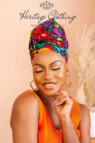 Yomi Multicoloured Headwrap Accessories