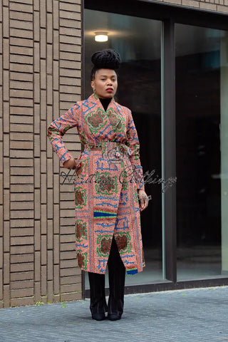 Zola Brown Duster Jacket