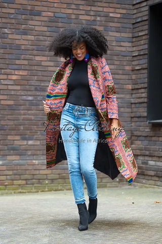 Zola Brown Duster Jacket